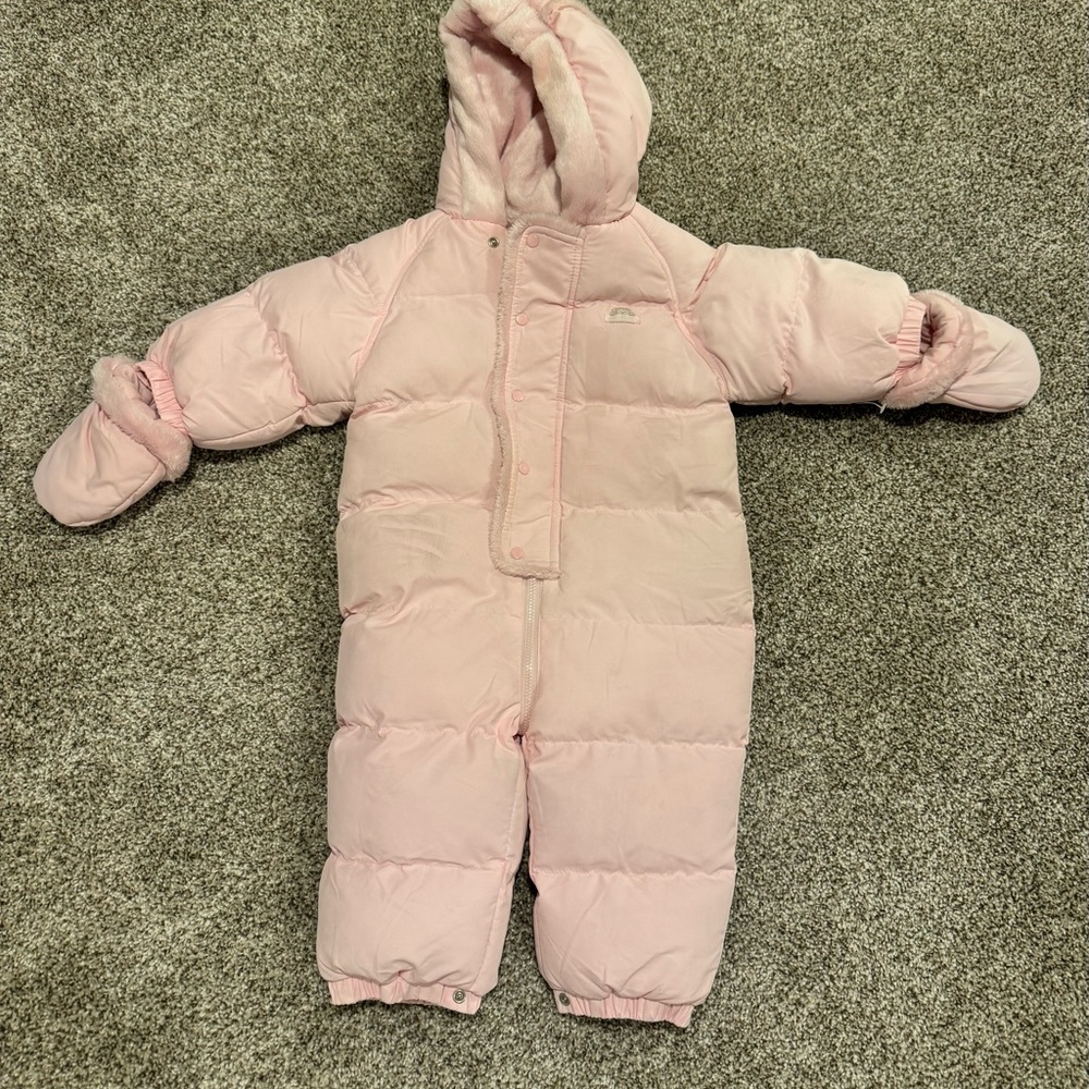 Girls 12months snowsuit